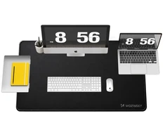Kilimėlis Wozinsky WPD-B1000 gaming desk pad XXL 1000x500mm waterproof - juodas