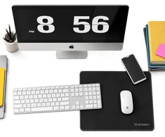 Wozinsky WPD-B350 Gaming Desk kilimėlis 350x250mm Atsparus vandeniui - Juodas