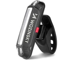 Wozinsky WSBLB3 priekinis (1000 lm) ir galinis USB-C dviračio žibintų komplektas – juodos spalvos