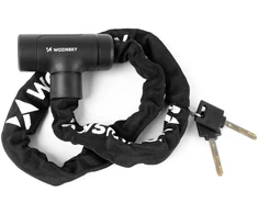 Wozinsky WZR-K2 Keyed Chain Bicycle Lock - Juodas
