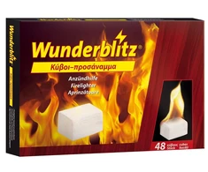 Wunderblitz Ugnies įdegtukai, balti, 48 vnt