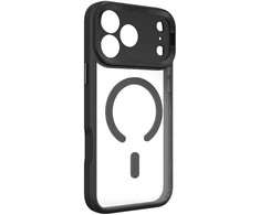 X-ONE Dropguard 2S compatible with MagSafe for iPhone 18 Pro Max / 17 Pro Max juodas transparent