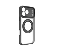 Dėklas X-ONE Dropguard 2S (stand edition) compatible with MagSafe for iPhone 18 Pro / 17 Pro juodas frost matte