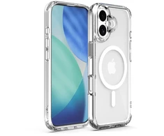 Dėklas X-ONE Dropguard Clear compatible with MagSafe for iPhone 17 transparentne
