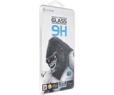 X-ONE Full Cover Extra Strong Crystal Clear – skirtas iPhone 15 Pro grūdintam stiklui 9H