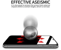 X-ONE Full Cover Extra Strong Crystal Clear – skirtas iPhone 11 grūdinto stiklo 9H
