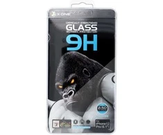 X-ONE Full Cover ypač tvirtas matinis dėklas – skirtas iPhone 16 Pro/17 Pro 9H grūdinto stiklo dėklas