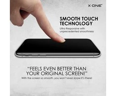 X-ONE Full Cover Extra Strong Matte – skirtas iPhone 14 Pro Max grūdintas stiklas 9H