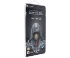 X-ONE pilnas dangtis, ypač stiprus privatumas – skirtas iPhone 15 Pro (visi klijai) grūdintas stiklas 9H