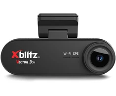 XBLITZ VECTOR 3CH 3-CHANNEL DVR WITH REARVIEW CAMERA, Wi-Fi, AND GPS