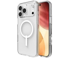 ZAGG Crystal Palace Snap – permatomas MagSafe dėklas, skirtas iPhone 17 Pro Max telefonui