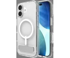 Dėklas ZAGG Crystal Palace Snap KS MagSafe Case with Stand for iPhone 17 - Clear
