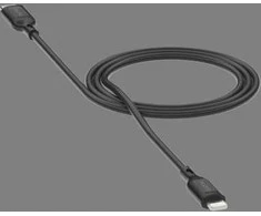 Zagg Mophie Essentials Lightning į USB-C 1 m laidas – juodas