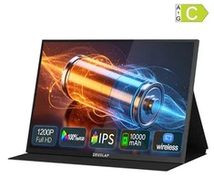ZEUSLAP P16BT portable monitorius with a 16-inch touchscreen