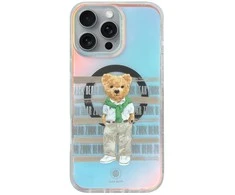 4Tel ZUCK BEAR dėklas CALIFORNIA COOL MAG suderinamas su MagSafe, skirtas IPHONE 16 laisvalaikio drabužiams