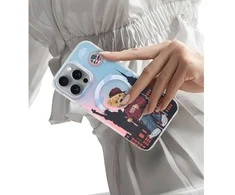 4Tel ZUCK BEAR dėklas DARNELL FROSTED LASER suderinamas su MagSafe, skirtas IPHONE 16 new york