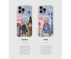 4Tel ZUCK BEAR dėklas DARNELL FROSTED LASER suderinamas su MagSafe, skirtas IPHONE 16 Pro paris