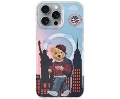 4Tel York ZUCK BEAR dėklas DARNELL FROSTED LASER suderinamas su MagSafe, skirtas IPHONE 16 Pro, Niujorkas
