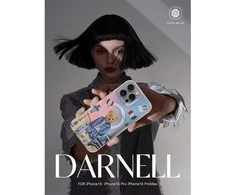 4Tel ZUCK BEAR dėklas DARNELL FROSTED LASER suderinamas su MagSafe, skirtas IPHONE 16 paris