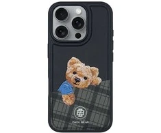 Forcell ZUCK BEAR dėklas DARREN suderinamas su MagSafe 16 Pro Max juodas