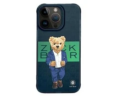 4Tel ZUCK BEAR dėklas FRENCH RIVIERA, skirtas IPHONE 15 Pro saint tropez shimmer