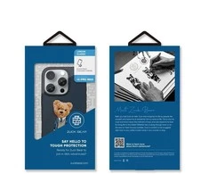 4Tel ZUCK BEAR dėklas LONDON CLASSIC, skirtas IPHONE 16 Pro westminster ace