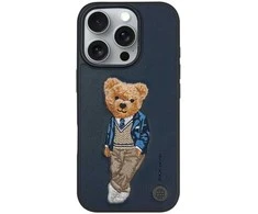 4Tel ZUCK BEAR dėklas LONDON CLASSIC, skirtas IPHONE 16 westminster ace
