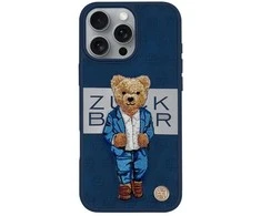 4Tel ZUCK BEAR dėklas PARIS GENTLEMAN IPHONE 16 kostiumui