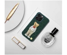 4Tel ZUCK BEAR dėklas PARIS GENTLEMAN, skirtas IPHONE 16 Pro Max peteliškei