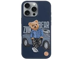 4Tel Dėklas ZUCK BEAR SAN FRANCISCO FORTUNE IPHONE 16 Pro bay area grotuvui