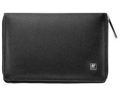 Zwilling Twinox Travel Set - Juodas Leather Case, 8 Pieces - Juodas