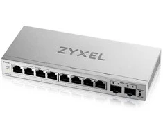 Šakotuvas Zyxel GS1200-10v3 Managed L2 Gigabit Ethernet (10/100/1000) Desktop Pilkas