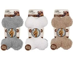 AFP Lambswool pliušinis kaulas žaislas šunims, 23 cm