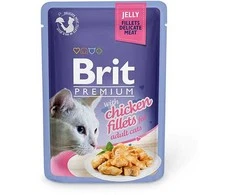 Brit Premium Delicate Fillets in Žele su vištiena 85 g