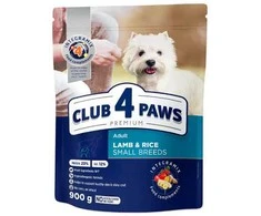 Club 4 Paws Adult Small su ėriena ir ryžiais sausas Maistas šunims su ėriena, 2kg