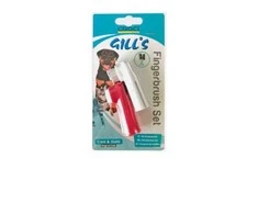 Gills Croci Spa dantų šepetėlis ant piršto šunims 2vnt