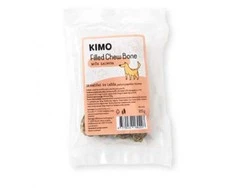 Kimo Filled Chew Bone kramtymo skanėstai šunims su lašiša, 120 g