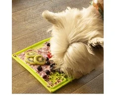 LICKIMAT - Šunų laižymo kilimėlis Buddy šviesiai mėlynas 20x20 cm - (645.5353)