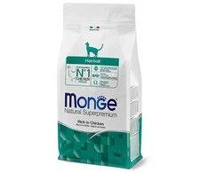 Monge Daily Line Hairball super premium pašaras suaugusioms katėms su vištiena 1,5kg