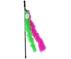 Pawise Cat Glitter lazdelė žaislas katėms, 45 cm