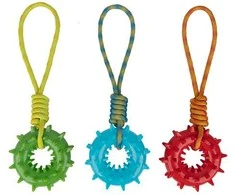 Pawise Play-N-Tug Ring žaislas šunims, 1 vnt
