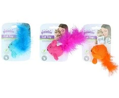 Pawise Wool Mice žaislas katėms, 1 vnt