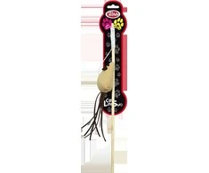 PET NOVA pagaliukas katei pelytėsu odine uodega 40cm 3vnt