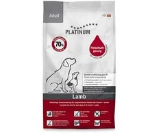 Platinum Adult sausas Maistas šunims su ėriena ir ryžiais, 1.5kg