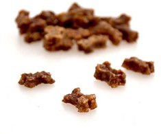 Sanadog Mini Bones jautienos skanėstai su avietėmis ir špinatais, 100 g
