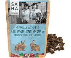 Sanadog Mini Bones triušienos skanėstai šunims, 100 g