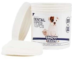 Show Tech Dental Wipes dantų valymo servetėlės, 100 vnt