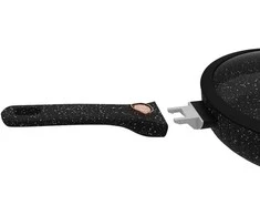 Bollire Gili keptuvė SICILIA 24 cm su nuimama rankena ir dangčiu BR-1509