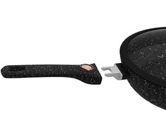 Bollire Gili keptuvė SICILIA 28 cm su nuimama rankena ir dangčiu BR-1510