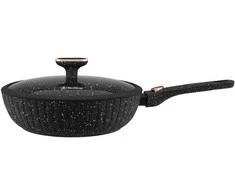 Bollire Gili keptuvė SICILIA 28 cm su nuimama rankena ir dangčiu BR-1510